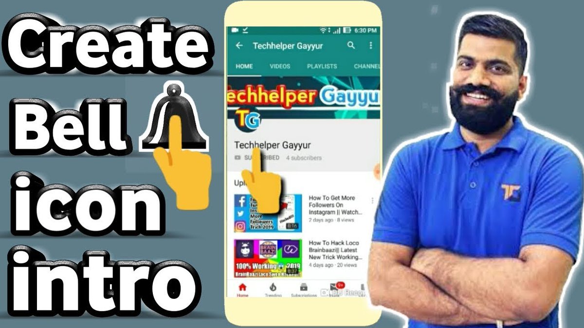 TechhelperGayur's tweet image. How To Make Youtube Channel Bell icon Intro 
With Easy Steps In @TechhelperGayur  Go And Visit
This Video And Easily Making Youtube Bell icon intro
Click This Link To Watch This Full Video
👇👇👇
youtube.com/watch?v=Ae_spf…