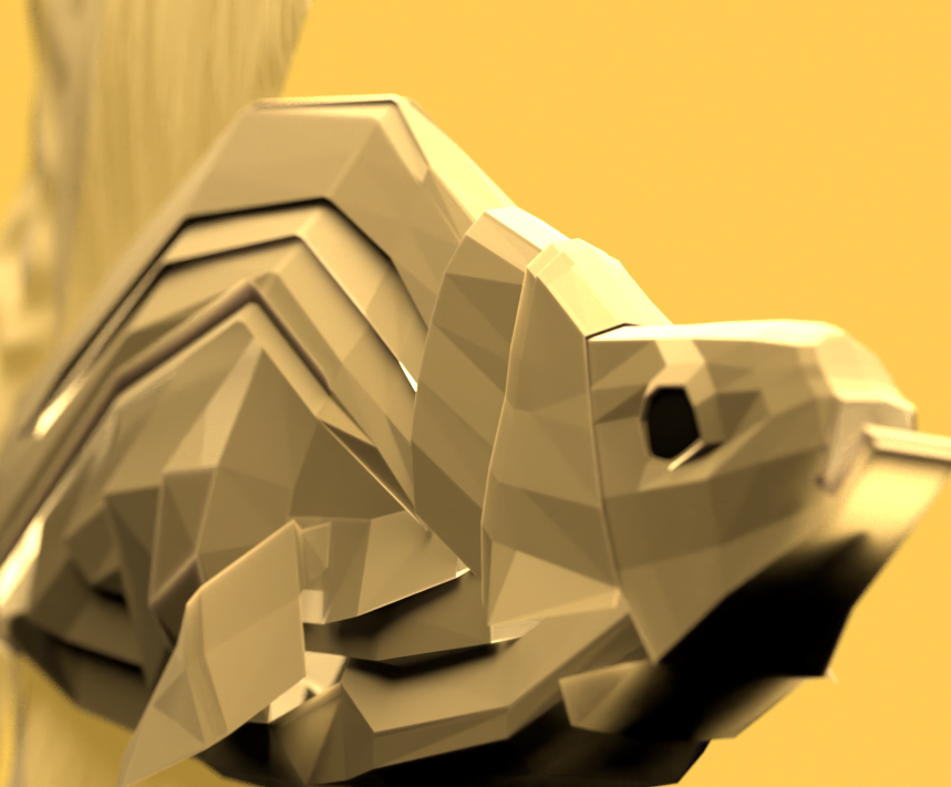 RFTobar's tweet photo. More #wip of #fish . #octanerender #lightwave3d #animalart #cgart #digitalart #modeling #digitalorigami #lowpoly https://t.co/43bD85561i