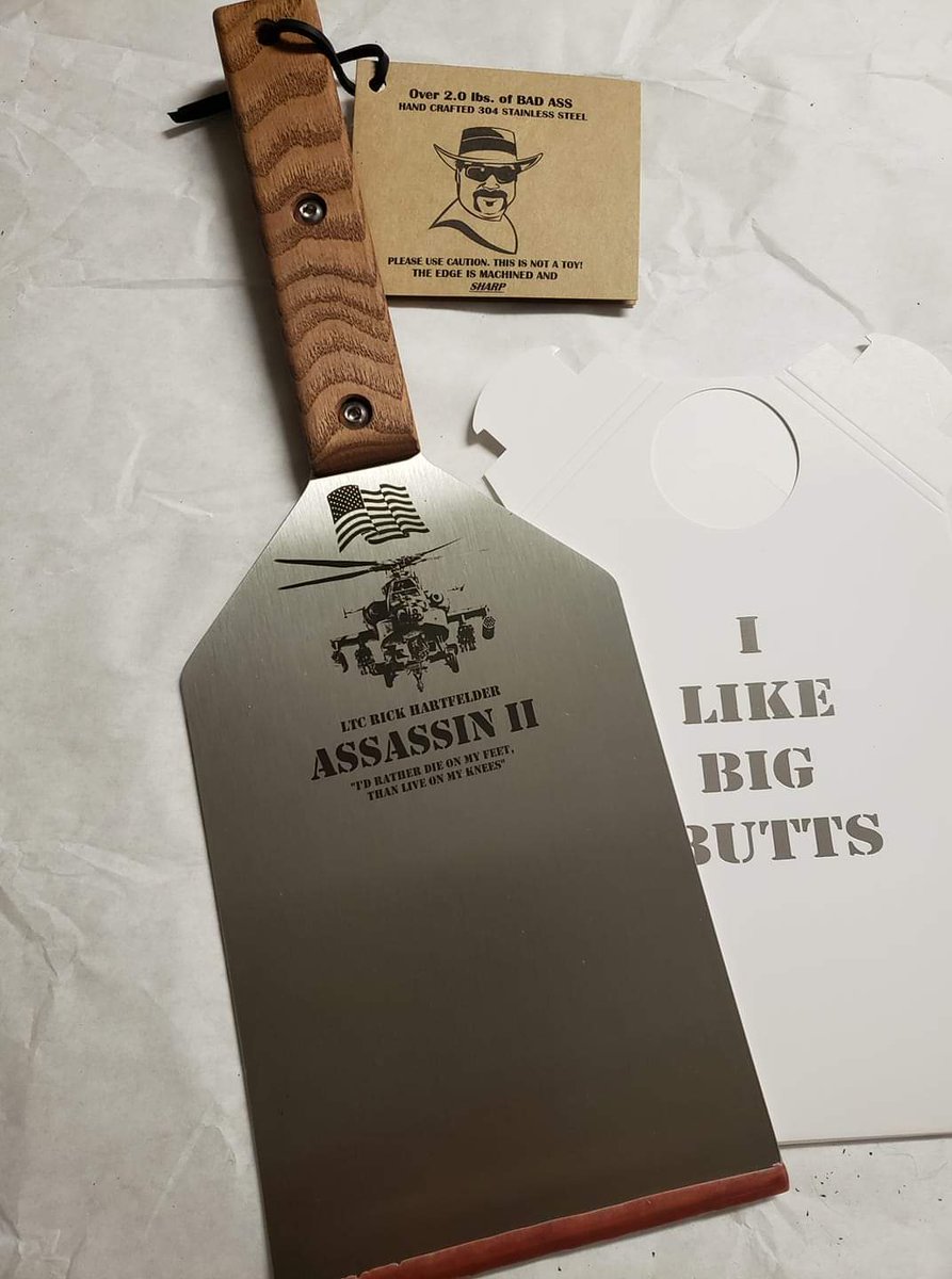 slabbadabba's tweet photo. One of our finest #americanmade #bbqbuttula #handcrafted #gifts ever made. #wesupportourtroops https://t.co/t2jTBbRkZZ