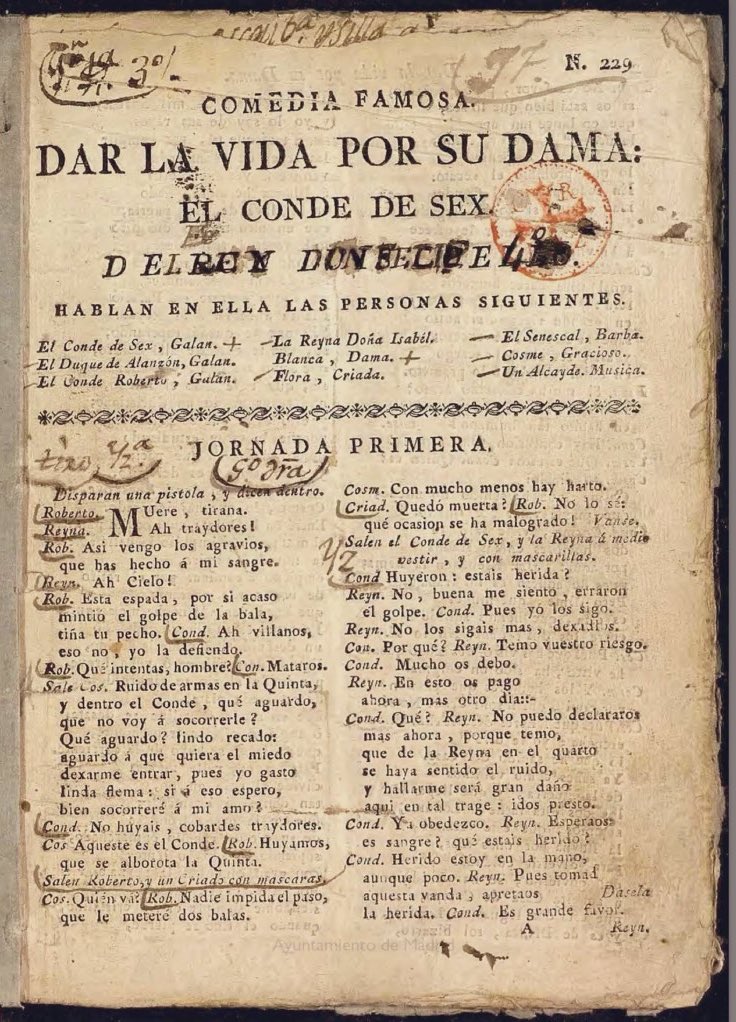 aplaudirdepie's tweet image. El &amp;lt;&amp;lt;dramaturg&amp;gt;&amp;gt; sigue reseñando la obra para los alemanes del siglo XVIII que no tenían fácil acceso al teatro español, así seguirá hasta el capítulo 68. Pueden aprovechar las ventajas del siglo XXI y buscarla con un click #Lessing2019 #Cap61