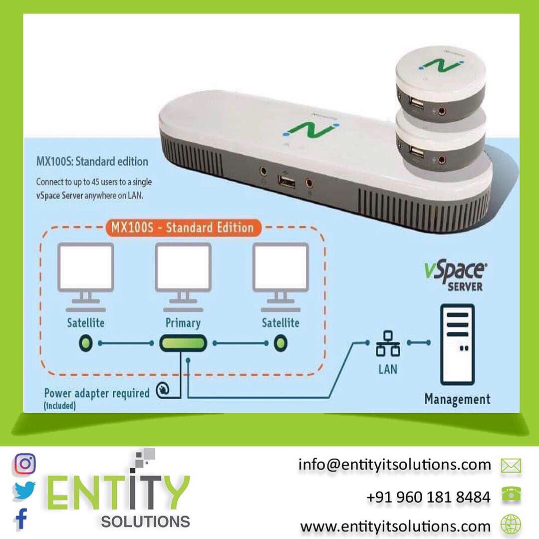 vara_jayesh's tweet image. N-computing MX100s Standard Edition 3-in-1 thin Client kit for affordable desktop computing.

#EntityITSolutions #networking #itservices ##backup #sharing #computer #wireless #vineshmasuria #jayeshvara #ncomputing #eis #rajkot #thinclient