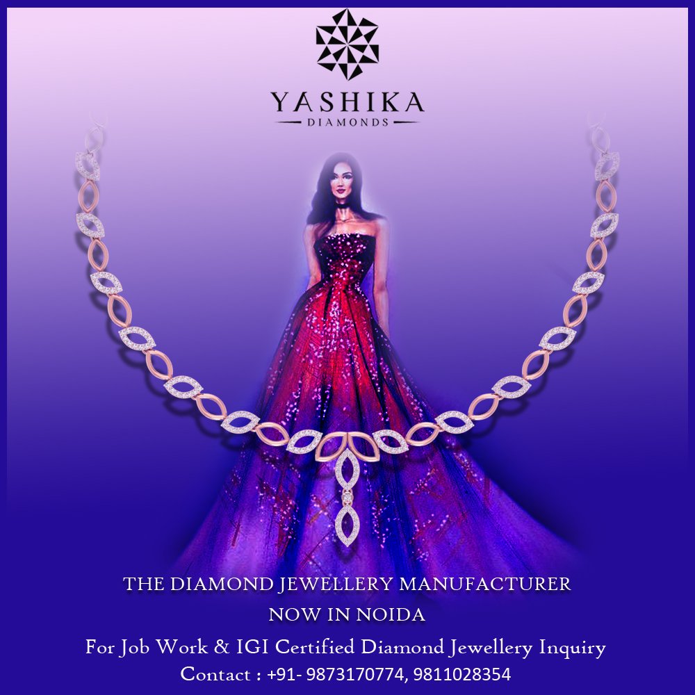 YashikaDiamonds's tweet photo. Diamond  Divas  Desire !!!
#YashikaDiamonds #DiamondJewellery #DiamondNecklace #DiamondRing #DiamondEarring #DiamondBracelet #DesignerDiamondJewellery #NowInnoida https://t.co/HGxYSaKc3t