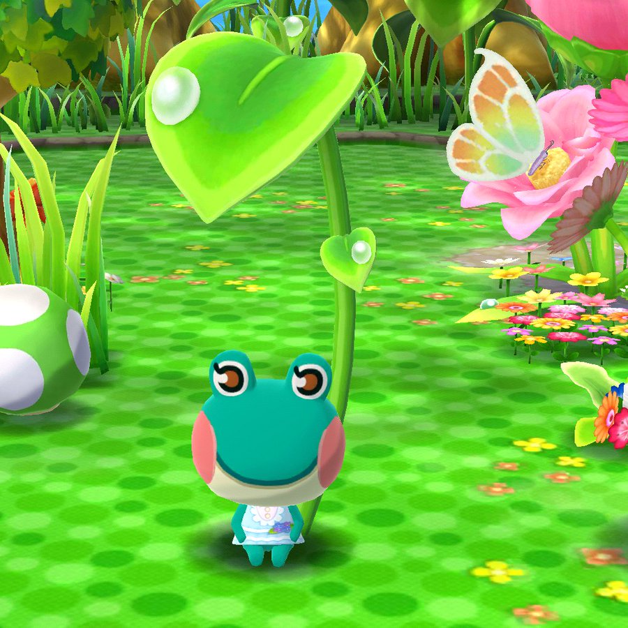 ポケ森 今日はカエルの日 みんなのカエルにちなんだレイアウト ポケ森攻略ガイド