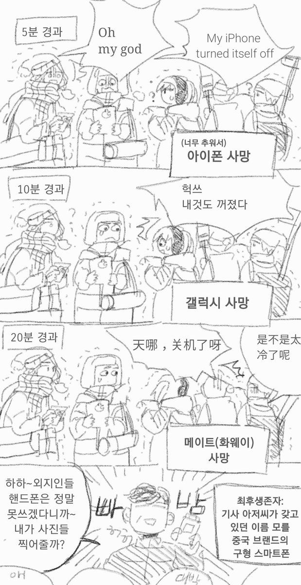 holdyny's tweet photo. 중국생활이 너무 재밌어서 그려보는 대륙일기 (9) 중국에서 제일 추운 도시 다녀왔어요 :;((•﹏• )));: https://t.co/rzPkzifq7z