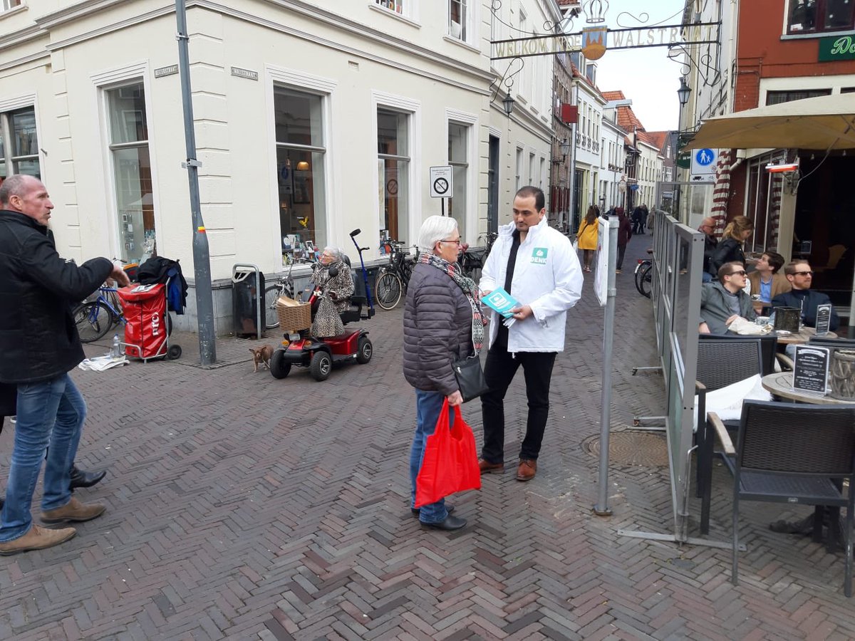 Ook in Deventer zijn onze toppers het geluid van #DENK aan het verkondigen #IkStemDenk