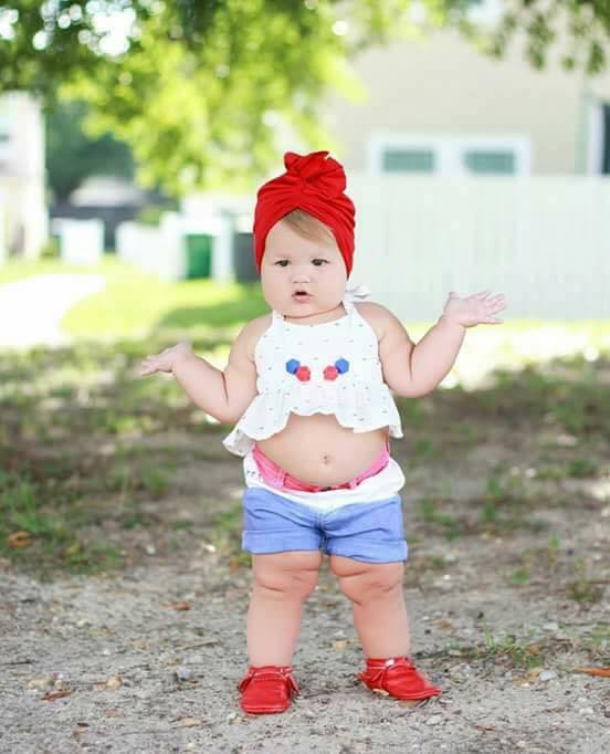 cute fat baby girl