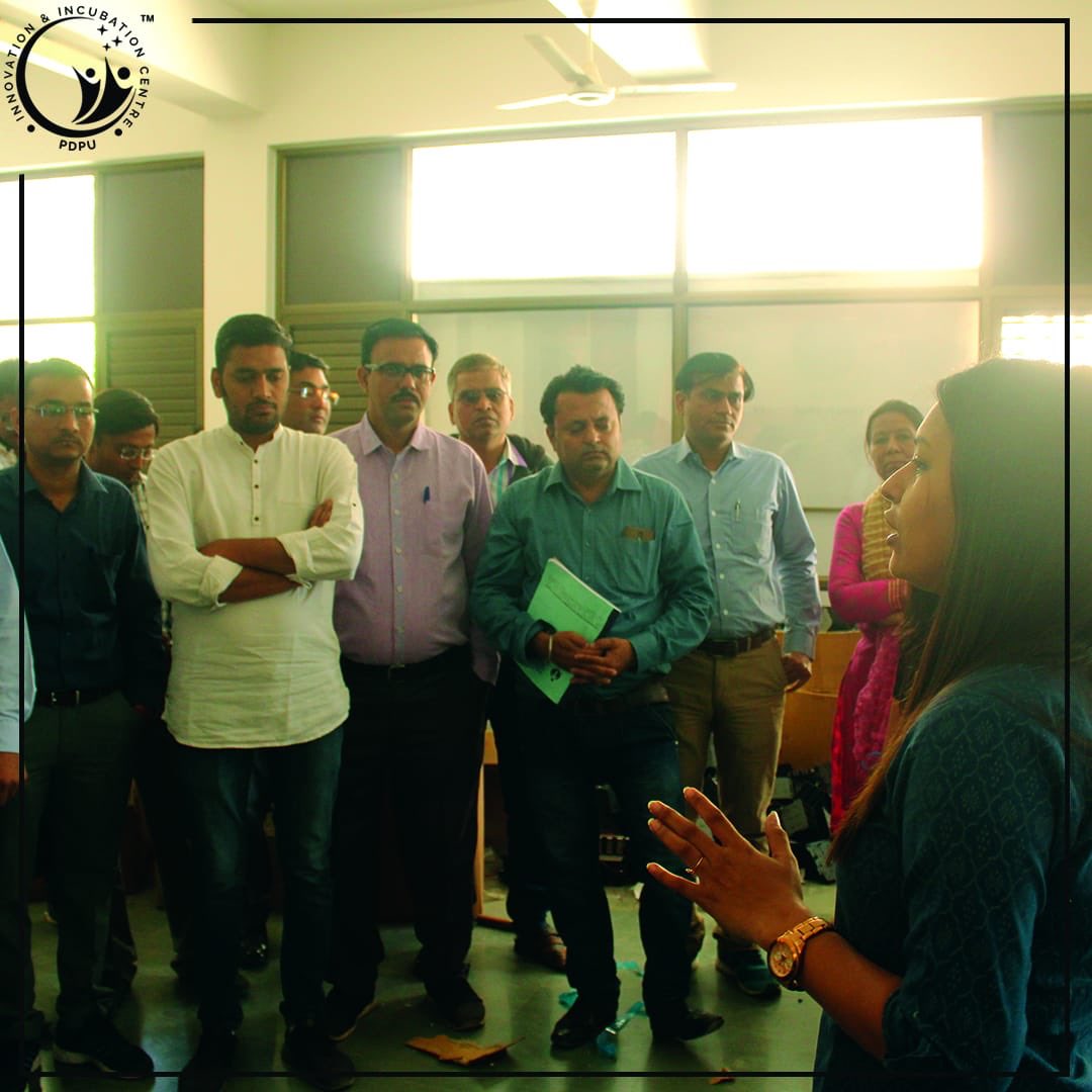 iicpdeu's tweet photo. EDII SSIP Faculty development program participants recently visited PDPU IIC to get an experience of functioning of an incubator.
#pdpuiic #interaction #iicdaily #saturdaymood #instatechnology #instastartup #ssip #pdpu https://t.co/QhOXjuN6Ev