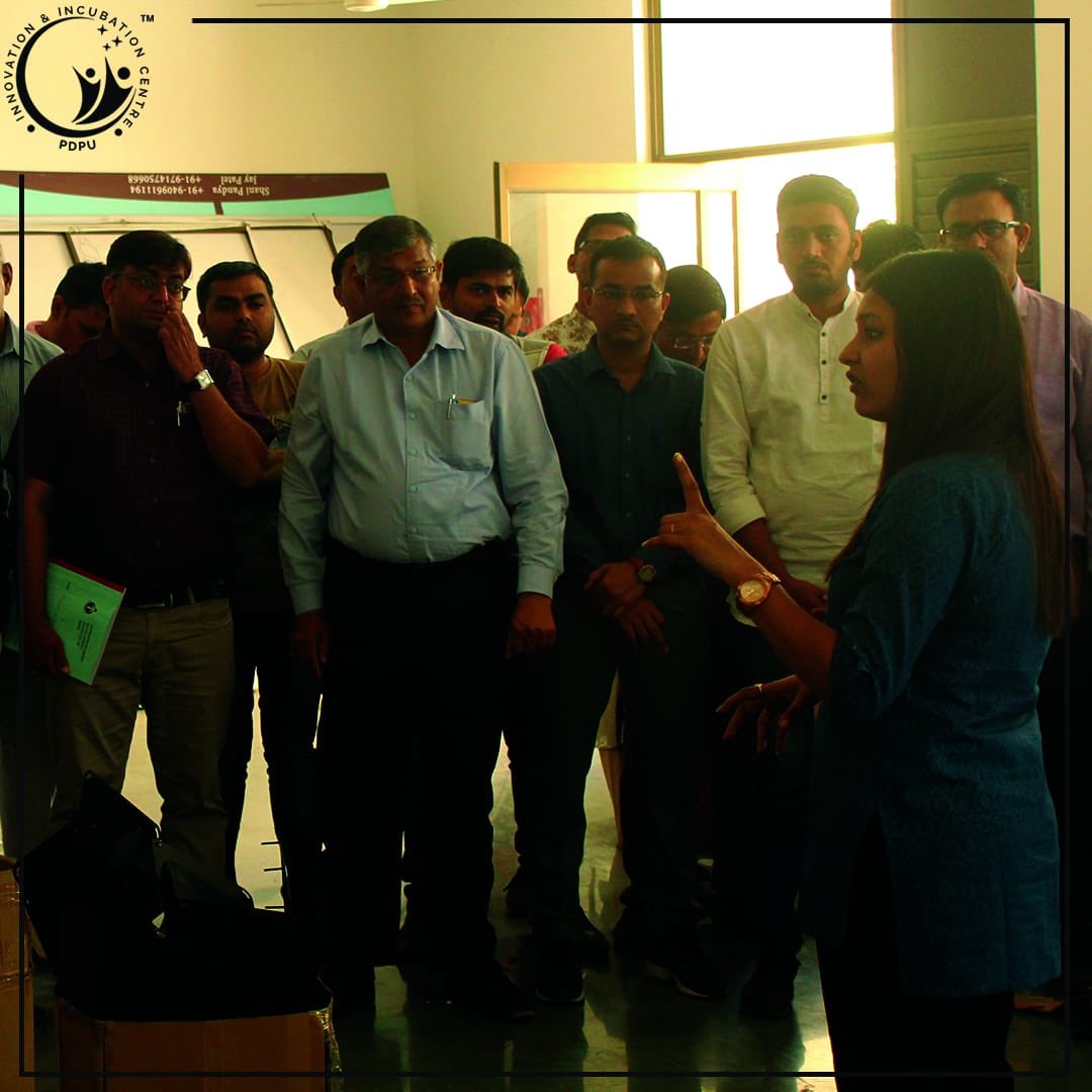 iicpdeu's tweet photo. EDII SSIP Faculty development program participants recently visited PDPU IIC to get an experience of functioning of an incubator.
#pdpuiic #interaction #iicdaily #saturdaymood #instatechnology #instastartup #ssip #pdpu https://t.co/QhOXjuN6Ev