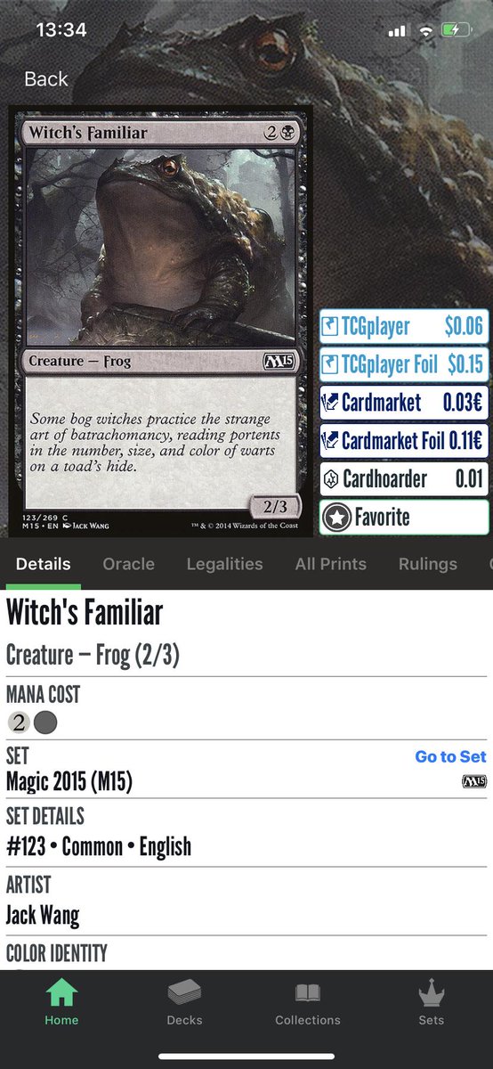 manahowler's tweet photo. Version 1.0.2 of Deckhowler is live on the Appstore
Added a Life Counter
-up to 4 players
-player profiles
-match history
-poison,loyalty,energy counter

added two price sources:
-Cardhoarder for online cards
-Cardmarket for EU

#2019MC1 #MTG #MTGArena #MTGWAR #MTGLA #MTGRNA https://t.co/ymGoTghBTq