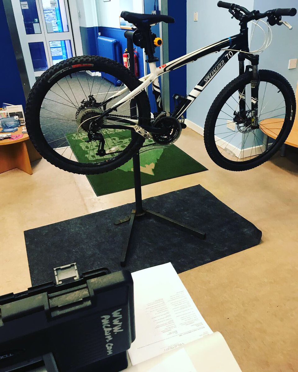 SPCS2016's tweet photo. Project Coordinator Liam on CPD today going through the Velotech Silver course at Ancrum Outdoor Centre 🚲 #CPD #lifelonglearning #stpauls #spcs https://t.co/42wGcbT9qs
