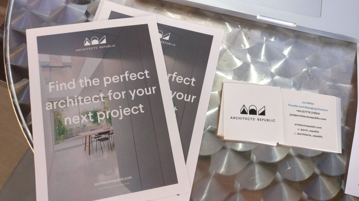 Say hello to Dean and Jon <a href="/Arch_Republic/">Architects' Republic</a> today, they're here to show how you can find the right architect for you #DontMoveImprove