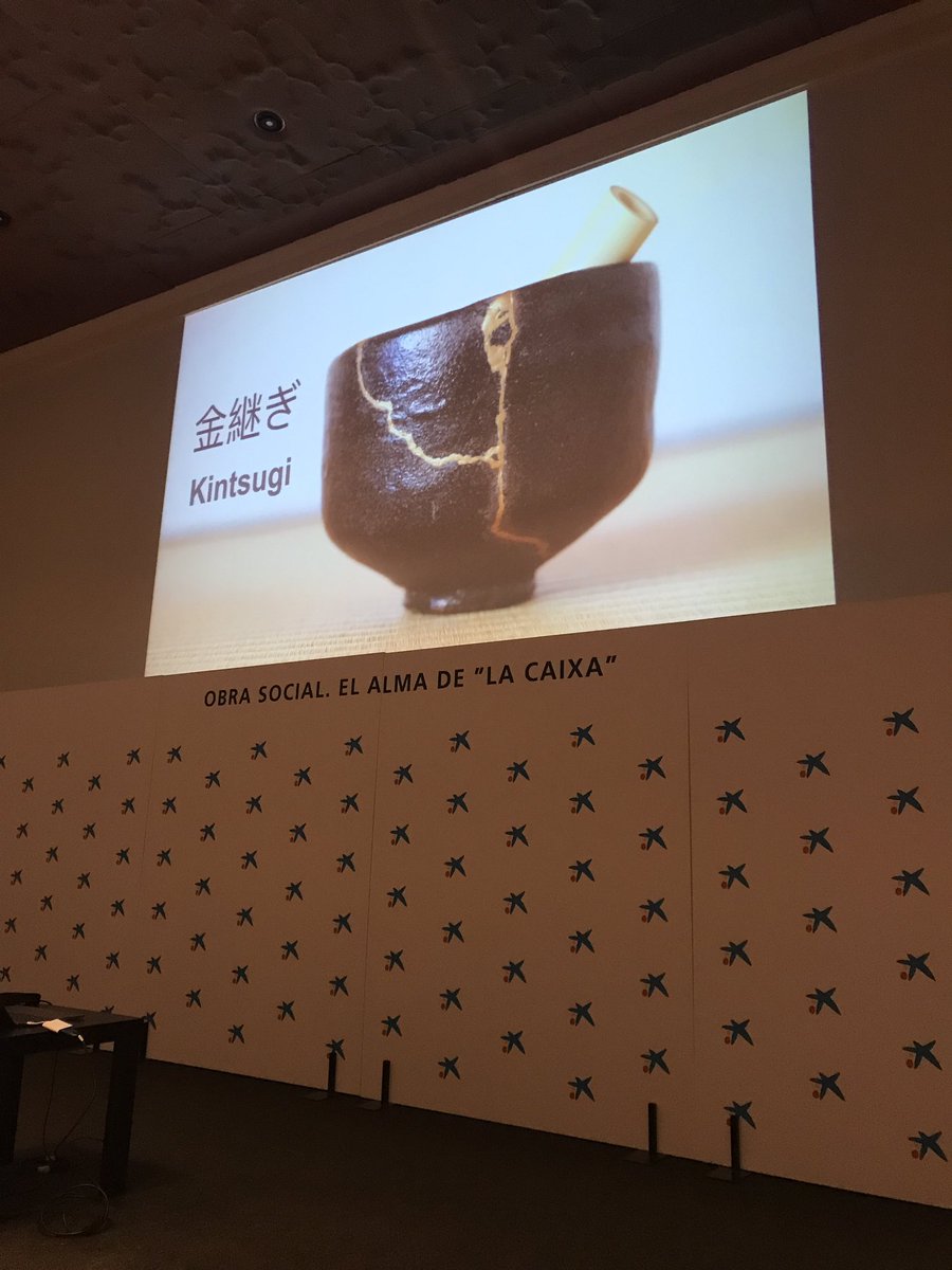 “La vasija cuando se rompe, se arregla y se vuelve bella. Cuando te encuentres con dificultades, lucha, levántate y sigue adelante” <a href="/JavierPanzano/">Javier Panzano</a> #TYCM19