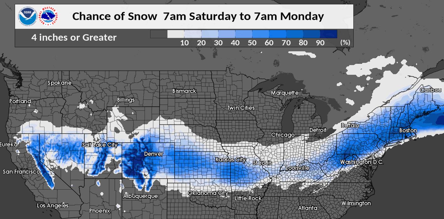 National Weather Service on Twitter "A major winter storm will race