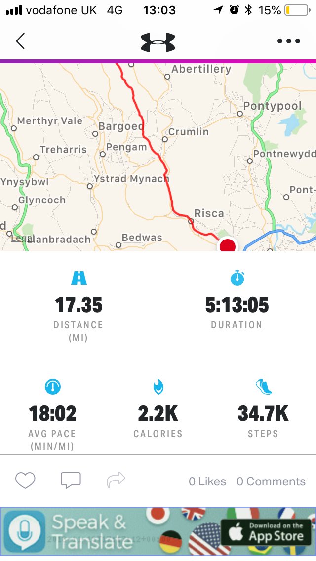 trail2019's tweet photo. Another training walk completed by @Cottsy @DarrenHodgkins and @darrenpobowens 17.35 miles from Tredegar to @tinyrebelbrewco in Rogerstone and a well earned drink #TeamMarvellous #tafftrailtrek #sorefeet https://t.co/mjac4rUbdQ