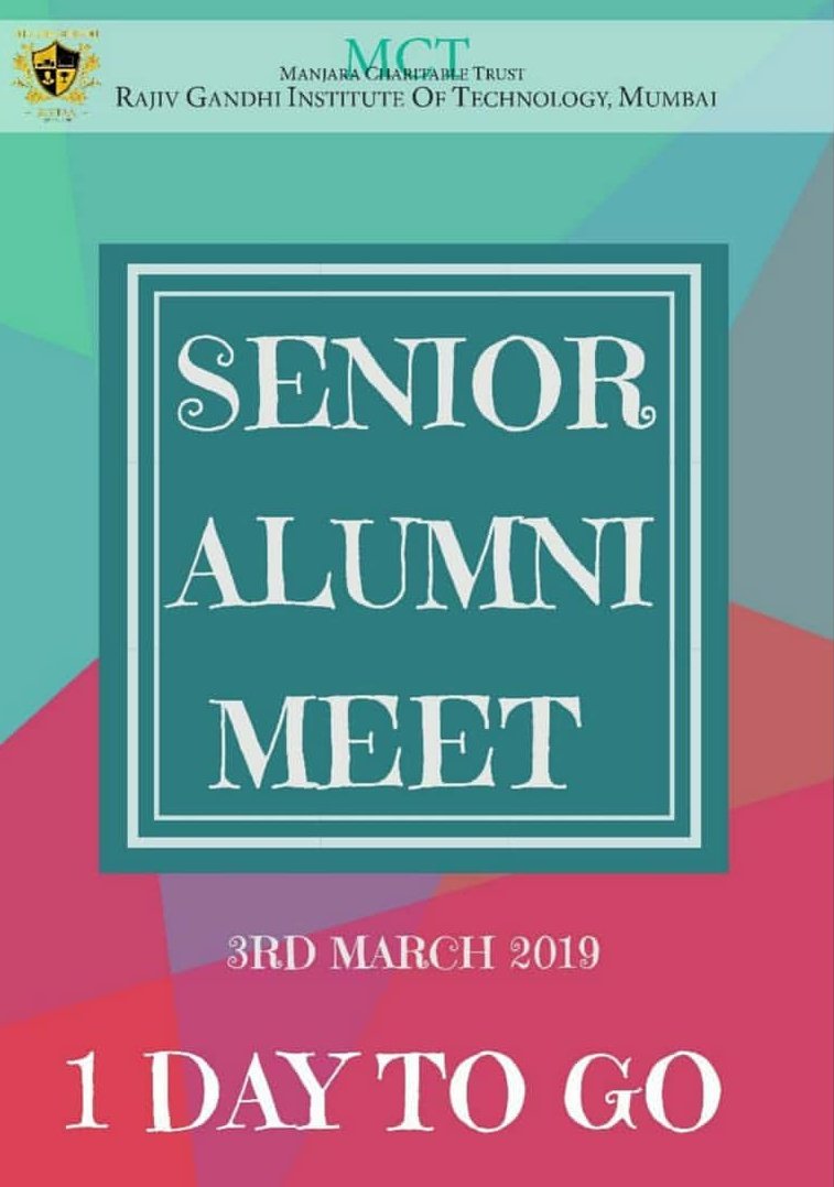alumni_rgit's tweet image. Just 1 day left for meet !!! Get ready for meet Alumni  
Stay tuned 😊
#alumni #Meetup #AlumniRgit