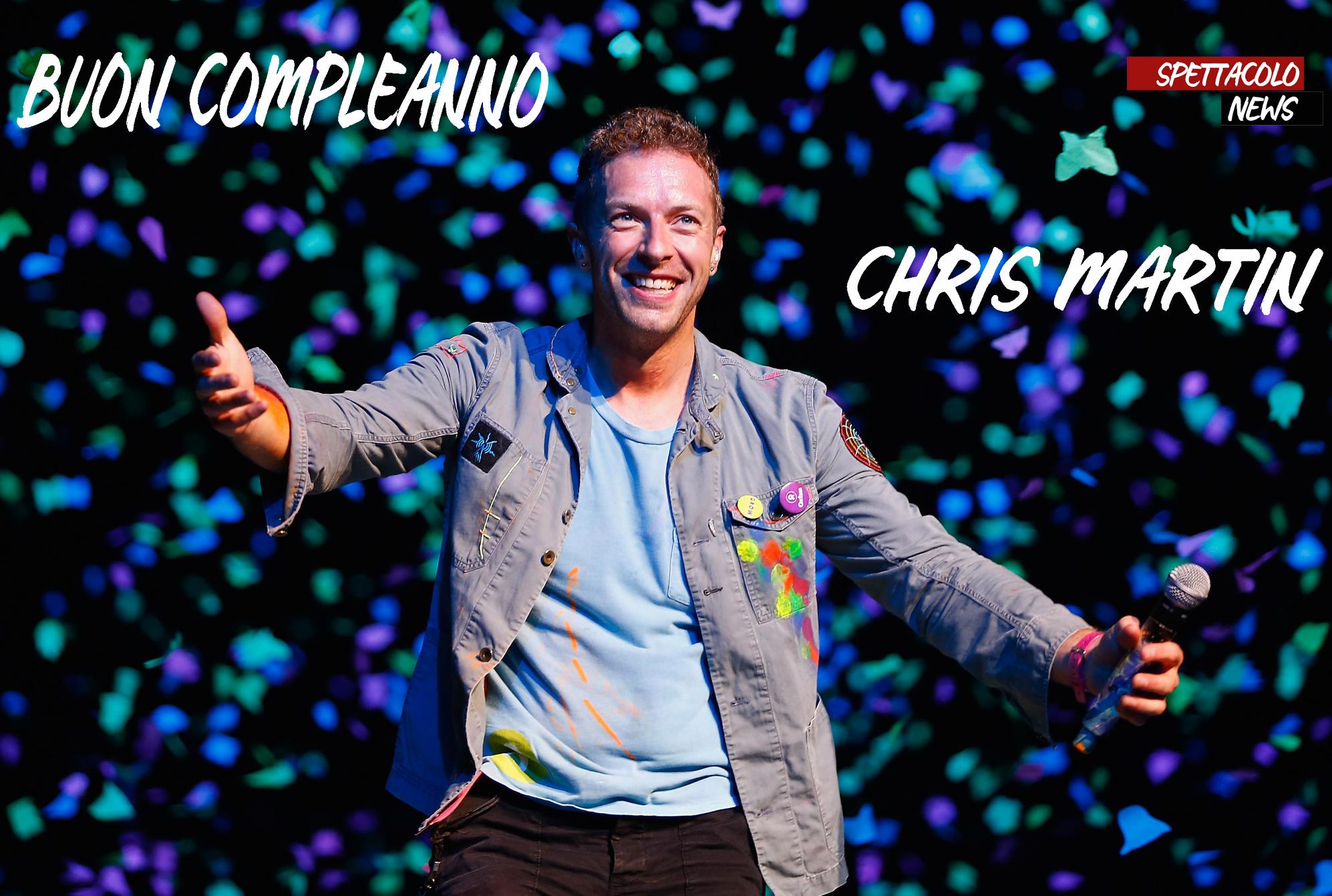 Buon compleanno Happy BDay Chris Martin!   
