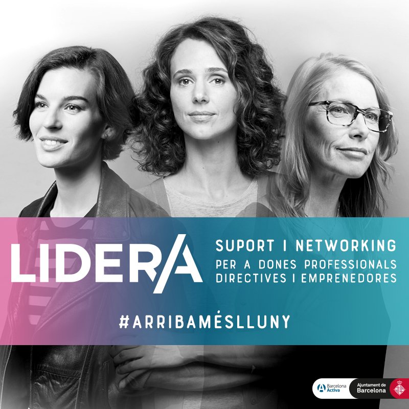 La setmana que ve a LIDERA celebrarem un munt d’activitats molt especials en commemoració del Dia Internacional de les Dones. No te les perdis! 🙋🏽
#DonesLidera #ArribaMésLluny