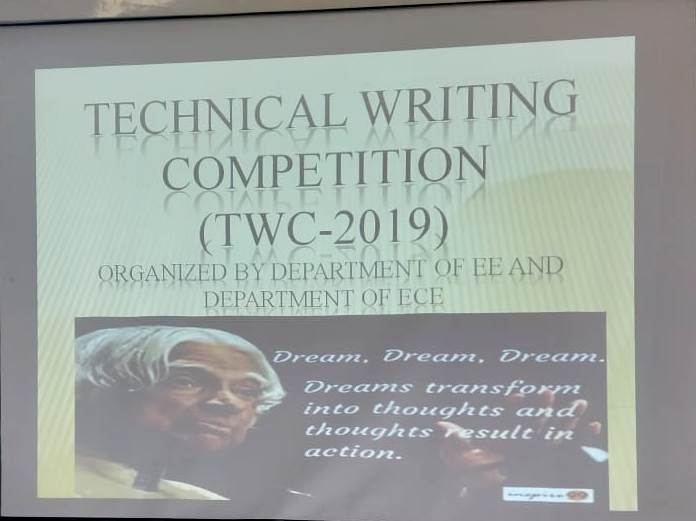 sri_nanak's tweet photo. "Never miss an opportunity given to you to improve in your field" !!
#Technical #Writing #Competition (TWC-2019) conducted by Department of #EE & #ECE of #GNIEM, Naushehra.
#SajanKumar of ECE(6th Sem)#1st, #Vishal of EE(6th Sem) #2nd & #MohitKumar of EE(4th Sem)#3rd Position. https://t.co/rJ1MWIw28L