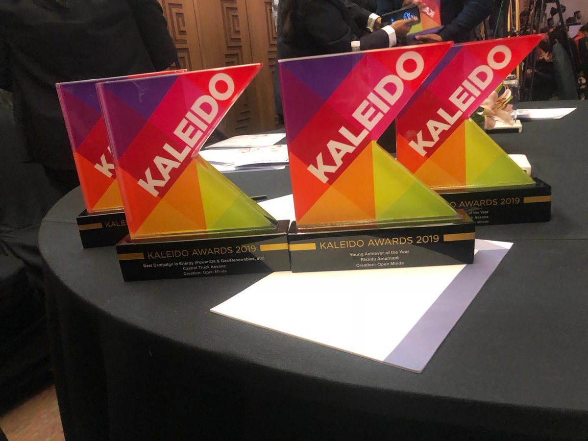 And even more kicked about @CreationIO being awarded 4 Gold trophies, including the #CampaignOfTheYear by @ETBrandEquity for our Truck Aasana campaign with @Castrol_India. Woot woot!! This team is just getting started 😎 #Kaleido2019 @sashsom