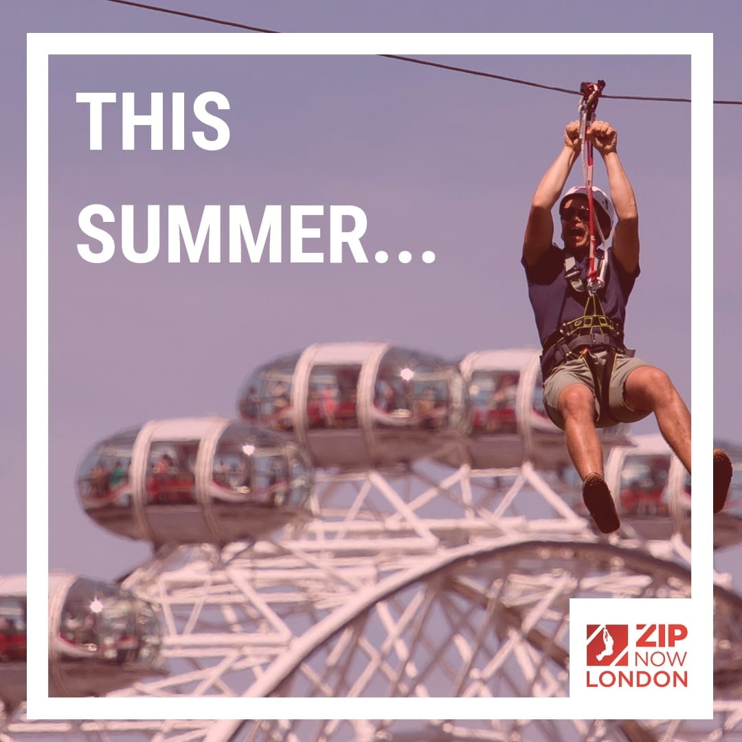 🚀 RETURNING SUMMER '19 🚀

The world’s fastest city centre zip wire is coming back to central London - and it feels good! 😆 

Buy Early Bird tickets 👉 bit.ly/2EFmSk2 

See you in the summer! 😎