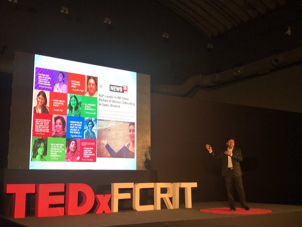 mehrakushal71's tweet photo. #TEdxFCRIT 
Good speech by @antidespondent 
On #GenderBiasedLaws 
@vaastavngo 
#Fakecase 
#Satyagrah4Men 
#MensCommission https://t.co/2r1B1DU7ag