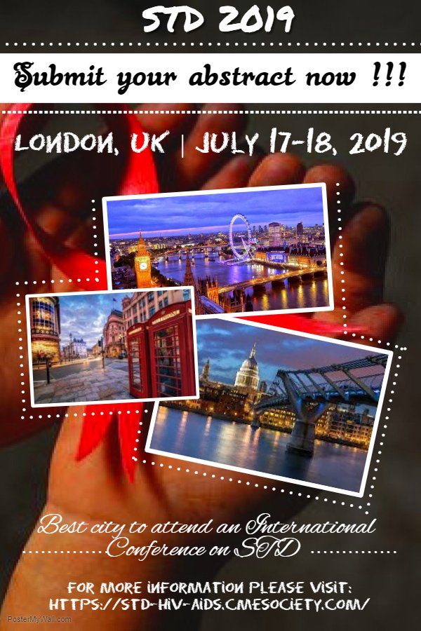 STD2019's tweet photo. Submit your abstracts at STD 2019 https://t.co/A6woZK0fLh https://t.co/3Ji3fnM3rk