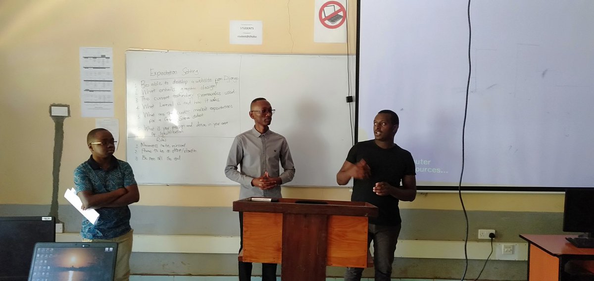 hackniques's tweet photo. Ultimate Bootcamp at Chuka University facilitated by Nextech Developers and @hackniques #ChukaBootCamp #HLA https://t.co/7SVxeQp7Q1