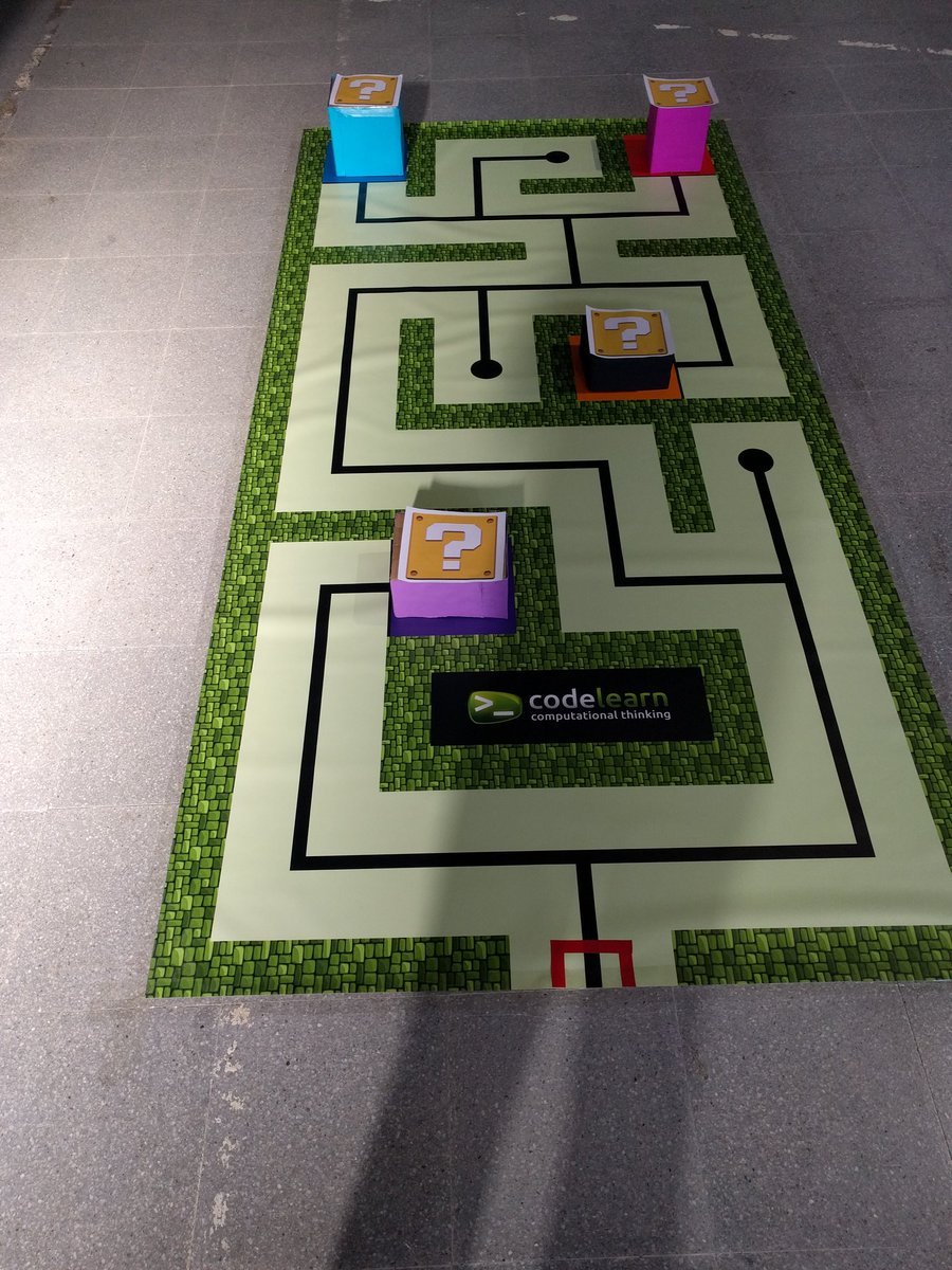 codelearn_cat's tweet image. Segona prova presencial de la #codeathlon, avui a Banyoles, a l&apos;@insbrugulat, els clans hauran de resoldre reptes de robòtica i programació. En joc un robot i 6 punts per la lliga!