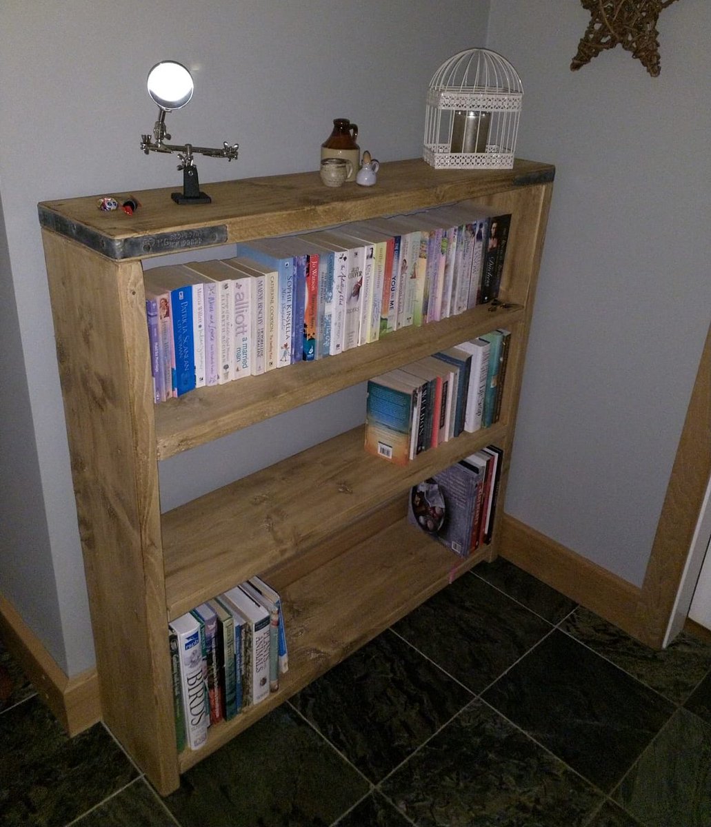 Reclaimed2's tweet image. Lovely scaff board shelves done this week, these are finishes with a stripped pine wax