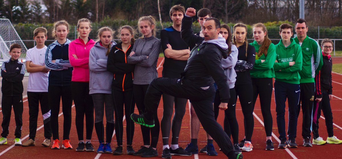 RunMovieUK's tweet photo. Loving the #EuropeanIndoorChampionships the athletes of #TeamRUN showing their support https://t.co/TXrhQ8kA5K