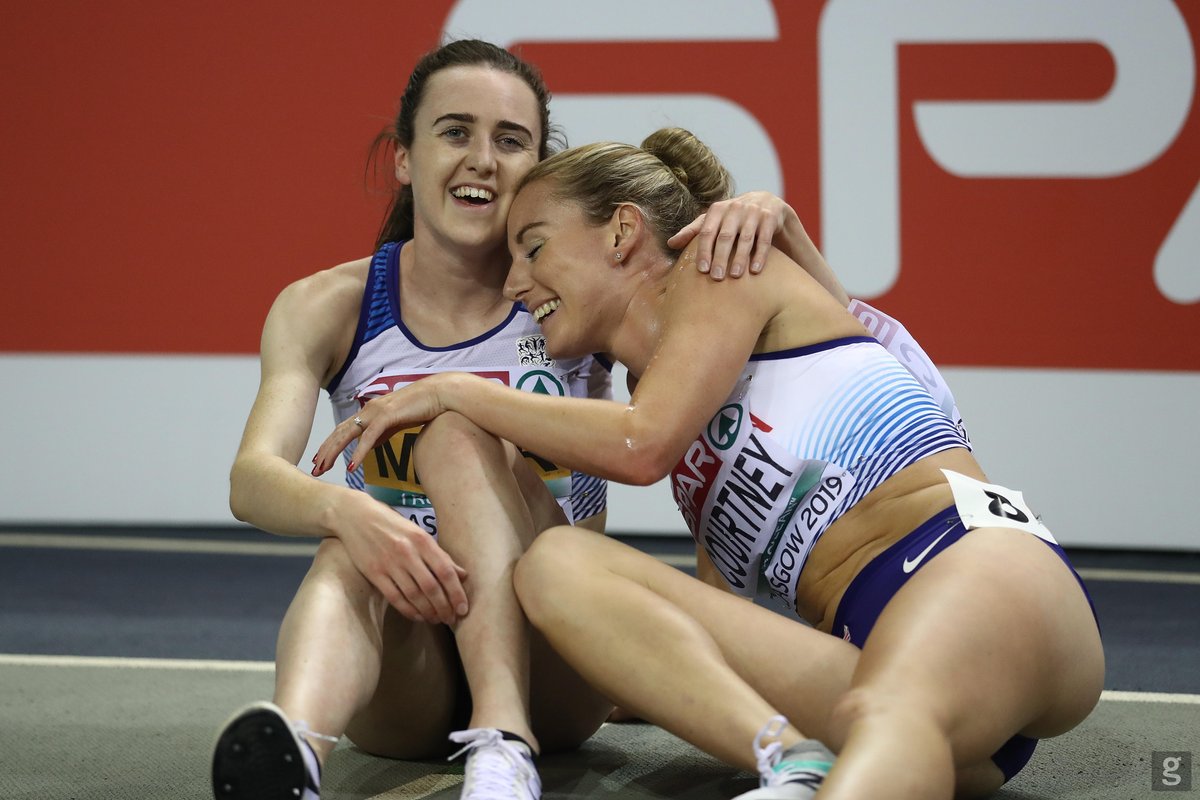 lauramuiruns's tweet image. WOW GLASGOW YOU ARE AMAZING!!!
European Indoor Champion! 😊
Atmosphere was unreal last night, so special for me to have lots of friends and family along to watch.
Thank you so much for all your lovely messages and huge congras to @mcourtney93 with her bronze!