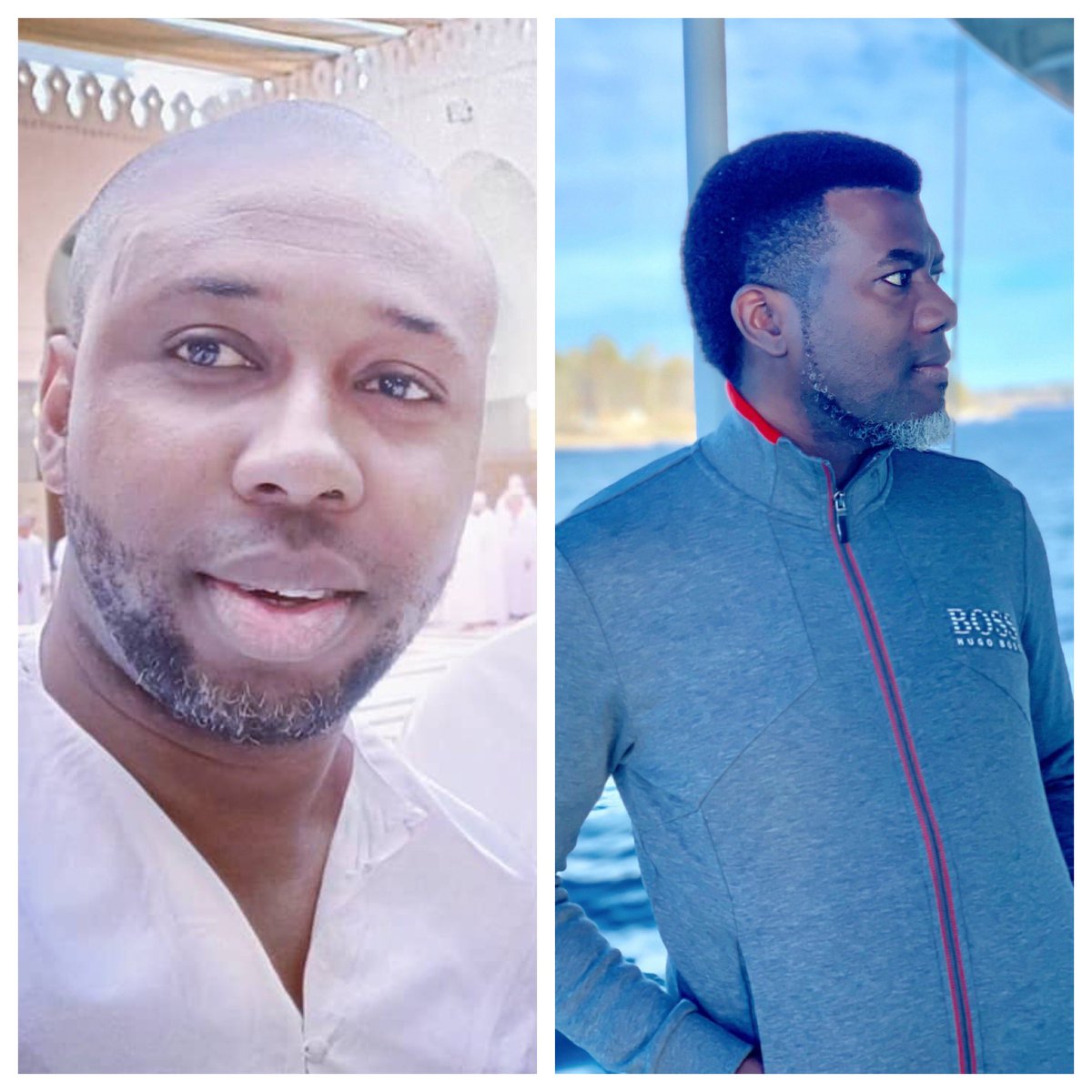 renoomokri's tweet image. Dear @romanticboy77, 

Thank you and God’s blessings Keji. You called me frustrated, idiot, and thief. Here is a photo of you and I. Let‘s ask Nigerians who is the frustrated idiot thief. This fellow’s name is Keji. If he looks like what he accused me of, pls retweet and comment.