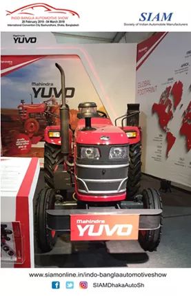 SIAMDhakaAutosh's tweet photo. Indo-Bangla Automotive Show got something for everyone…visit Mahindra Stall to checkout the farming solutions by the company

 Click on: https://t.co/ohyh5wQuFU

@siamindia @ACMAIndia @atmaindia_org #BMAMA #BAAMA #IBBCI #Dhaka @MahindraRise #Tractor #Farmer #Farm https://t.co/mtjml83eZ2