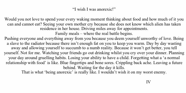 isabellavclark's tweet image. #edawarenessweek #NEDA #NEDAW ❤️