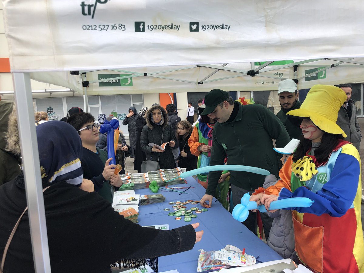 Bahçeşehir Pazartürkteyiz 👍🏻 #BirNedenimVar #yesilayhaftasi #YEDAM <a href="/1920yesilay/">Yeşilay</a>