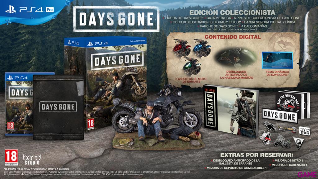 HTGWeb's tweet photo. 👊 #DaysGone es el nuevo exclusivo de #Sony que saldrá en unos meses
¡Descubre qué trae la edición coleccionista con nosotros!
#HitTheRT👊
https://t.co/4ZuVbVYIiI https://t.co/1RAbttYFvz