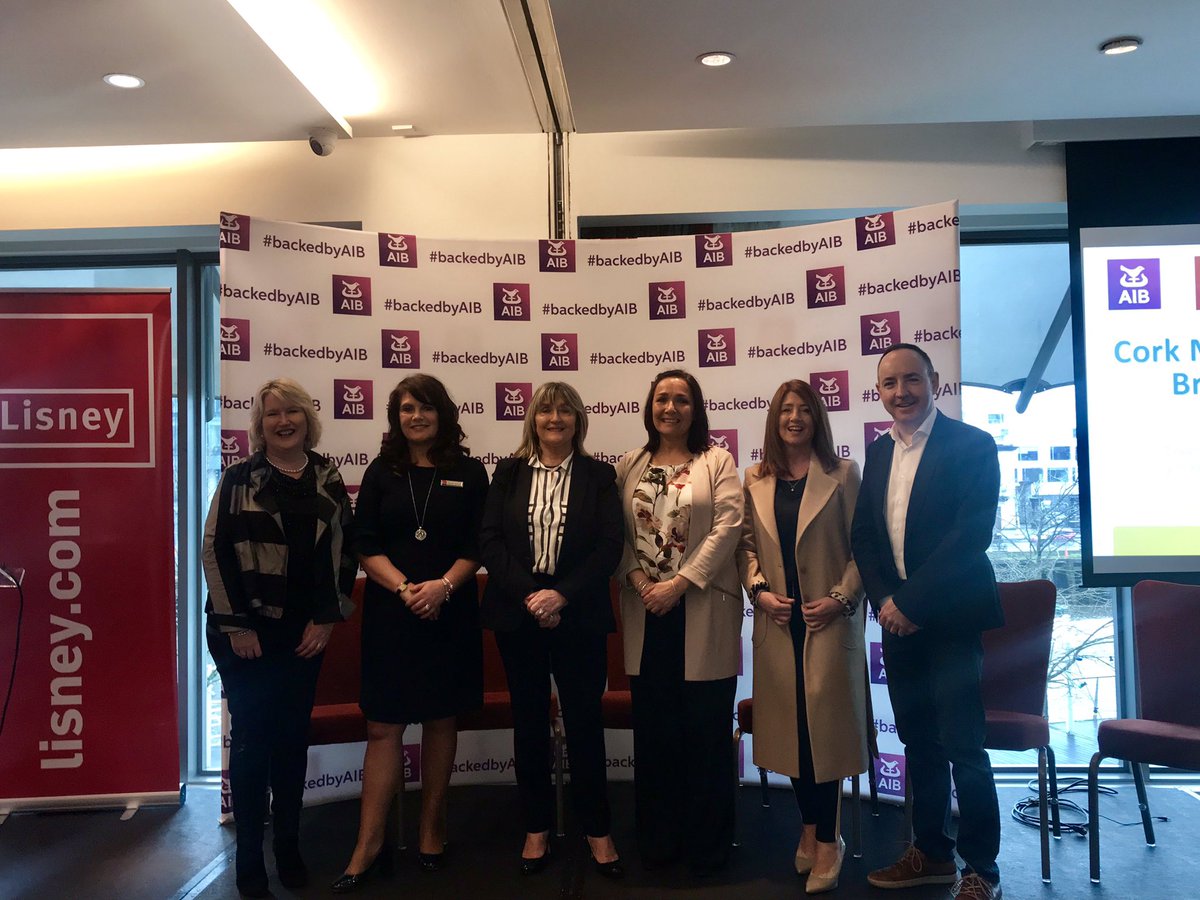 lisa_collins_8's tweet photo. Kicking off Aib Corks mortgage brunch is @LisneyIreland  Patricia Stokes and our very own mobile mortgage manager Emer Cassidy @AIBBiz @JimOCon50108005 https://t.co/JJIsOgdw8n