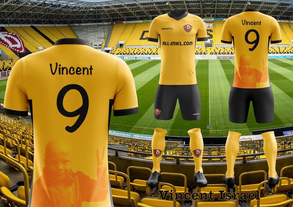 wvanlut's tweet photo. Voor 2 jongens een shirt gemaakt van hun club Dynamo Dresden met eigen foto ⚽️
Nu nog een bedrijf zoeken die deze shirts kan printen/sublimeren in kleine oplage #dtv #wvldesign #grafisch #sublimeren #printen https://t.co/2oSpeCsoHd