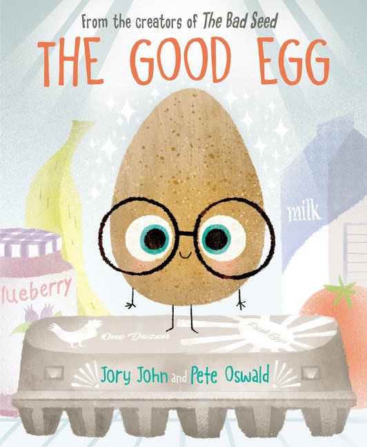 This morning, 3/2 – Jory John (@IamJoryJohn) tells the story of a good egg who cracks under pressure in his new picture book, The Good Egg, during Kids’ Storytime: bit.ly/2GEwjS8 #PowellsEvents