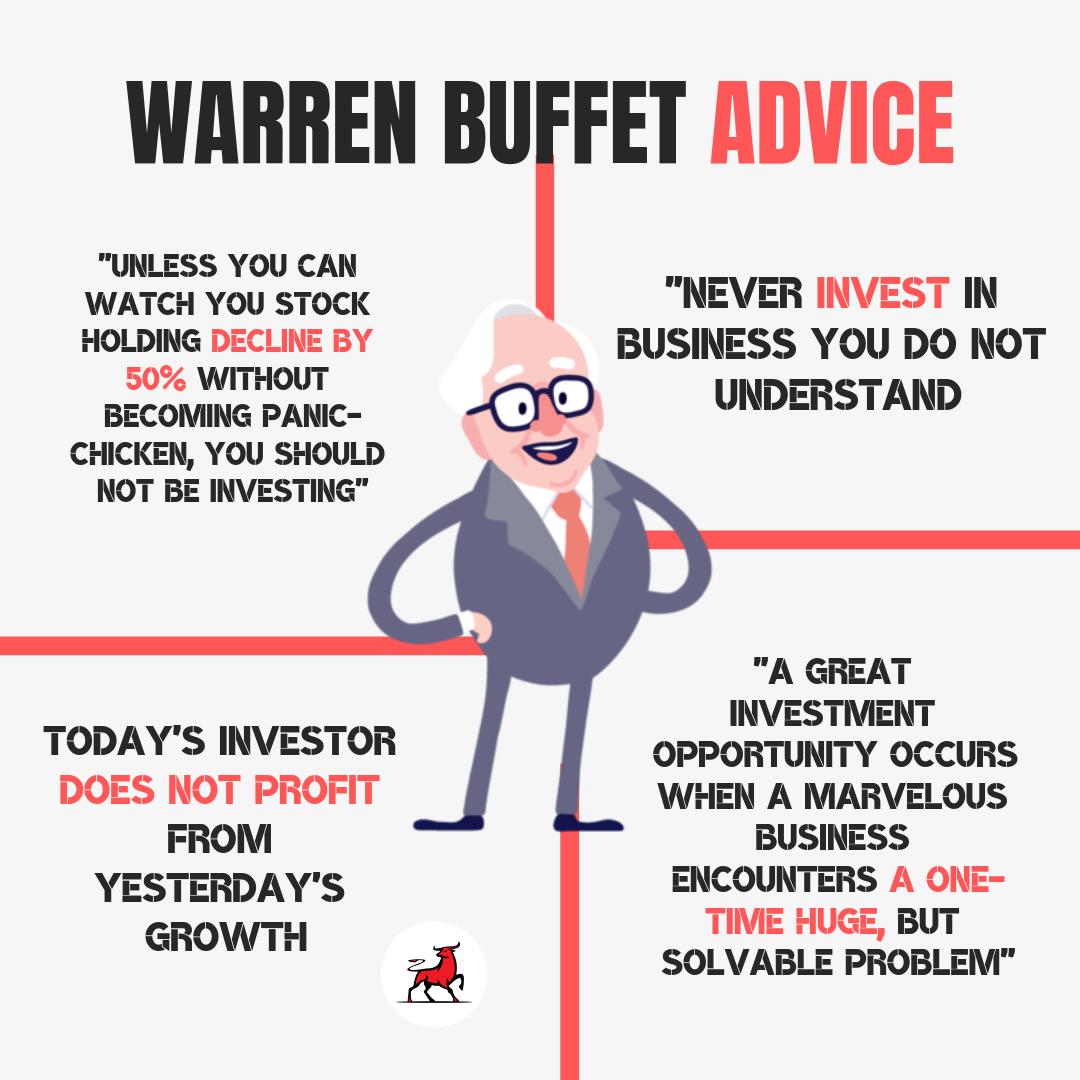 clientburst's tweet image. Double tap ❤❤ if you think warren buffet is right on this one. Warren buffet is one of the most wealthiest and wisest investors in the world. Every advice he gives benefits thousands, make sure you write everything down!