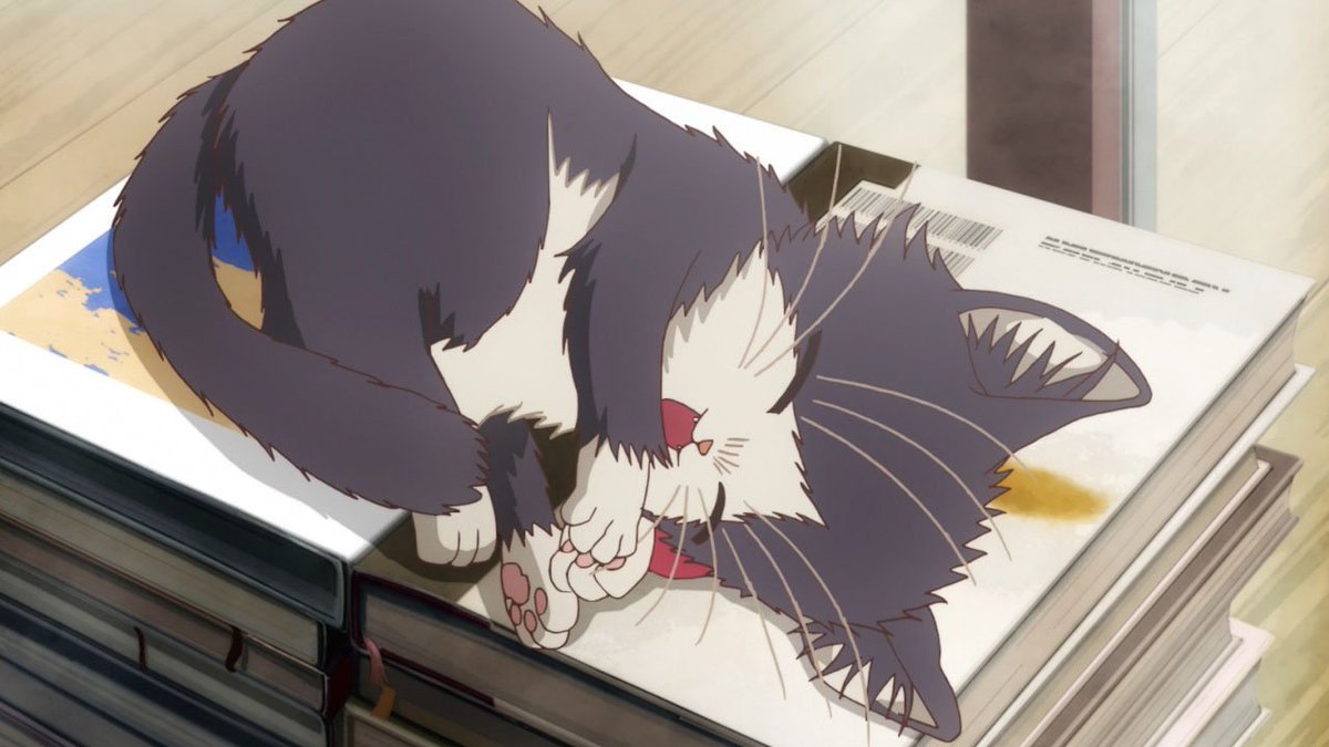 crunchyroll_es's tweet image. Si este anime no enternece tu corazoncito es porque no lo tienes.

Anime: My Roommate is a Cat