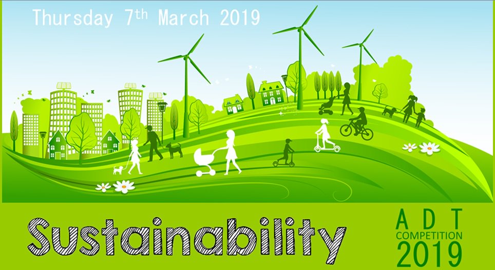 TrinitySchDT's tweet photo. Join us next Thursday, 7th March from 6pm for our annual ADT Competition! Students have been working hard in recent weeks to produce imaginative pieces and we look forward to showcasing this year's entries on the theme of 'sustainability' with you. See you there! https://t.co/s0GeHbsoSB