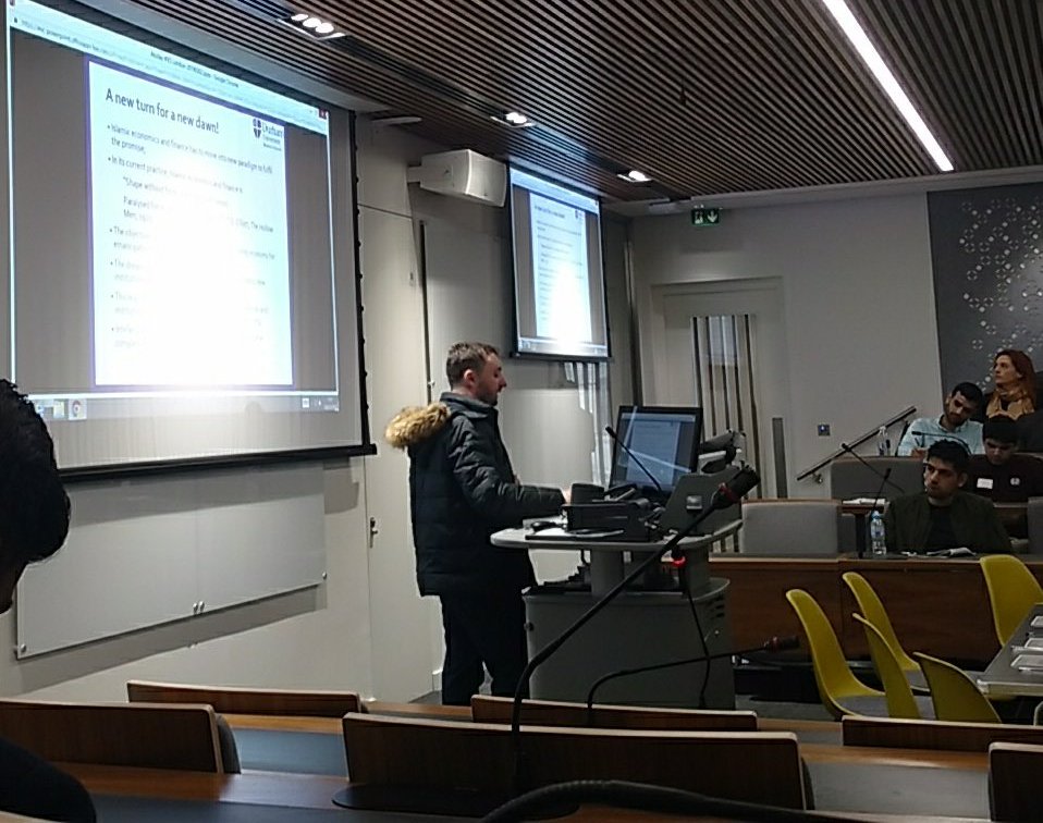 We're at the Islamic Finance conference by <a href="/IFethicsSociety/">IFES</a>. Strong first talk asking if Islamic Finance is just 'halalising capitalism'. Certainly thought provoking! 

One of our team will be chairing the last panel on 'Islamic Finance &amp; the Individual'.