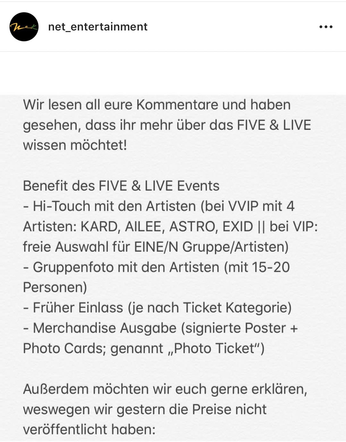 Stray Kids Germany 🇩🇪 on Twitter "[Big5 Concert] Hier habt ihr schonmal die Ticketkategorien