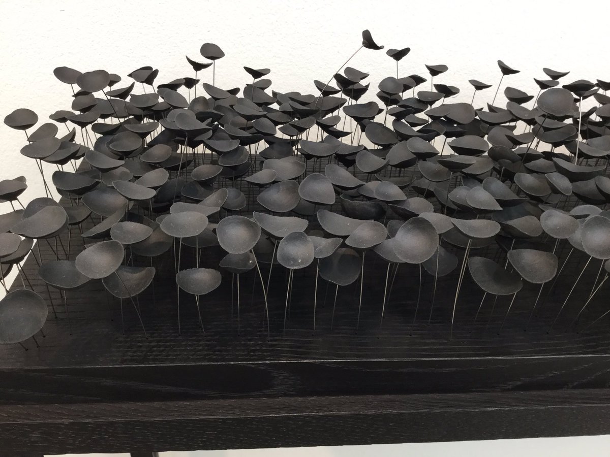 BridgetBailey3's tweet photo. I can’t choose a favorite thing at Collect, but here are things that I enjoyed looking at on the @jaggedart1 stand.
#collect2019 #collectopen https://t.co/e0PJ2L6oRy