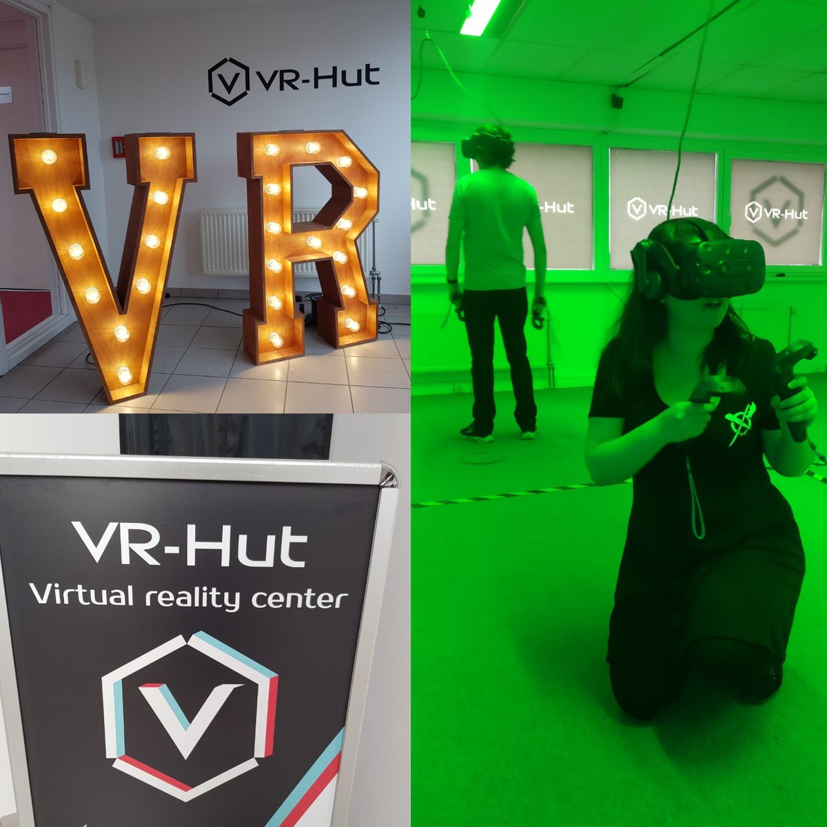 CoupleofPixels's tweet photo. Aujourd'hui, on a testé VR-Hut, un chouette centre de réalité virtuelle à Waterloo.
Merci à @vrhut_belgium pour la découverte
#vrhut #vr #realitevirtuelle #vive #elvenassassin #frontdefense #jeuxvideo #videogames #gaming #gamer #gameuse #gamergirl https://t.co/ZwZDgg6HWX