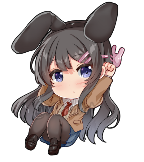 Some wholesome Bunny Girl Senpai~
The first batch of charms are already in production~ 