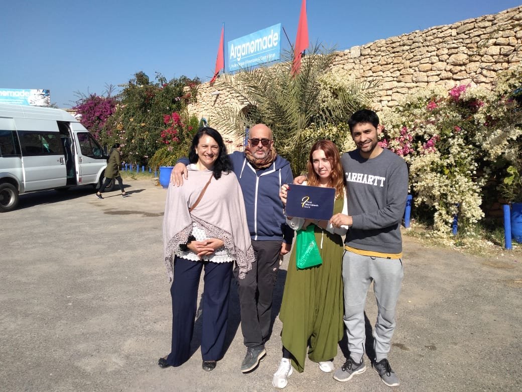 FirstMarrakechT's tweet image. With #FirstMarrakechTours 🤩
With our lovely clients 😊 happy time 😁
On the way to explore the city of #Essaouira, and have good moments of relaxation and discovery
#travel #Mars #Vacation #Morocco #Daytrips #Daytours #Argan #Essaouiratrip #Marrakech #Tours #trips