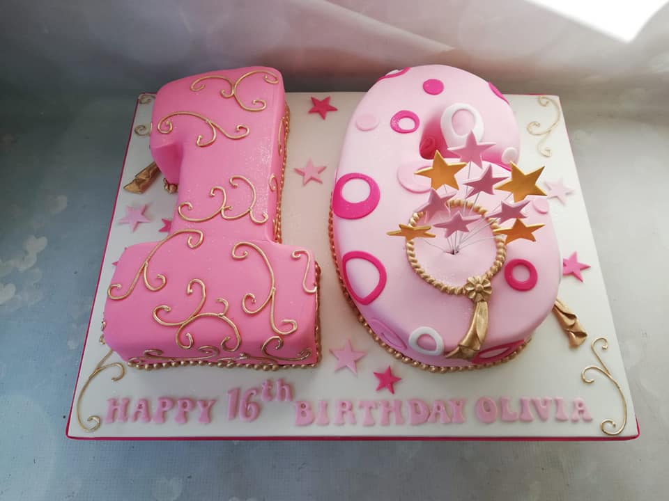 ACake4You's tweet photo. 3 great number cakes #cakes #16th #18th #70th #birthdaygirl https://t.co/mPPy0Kr7iT