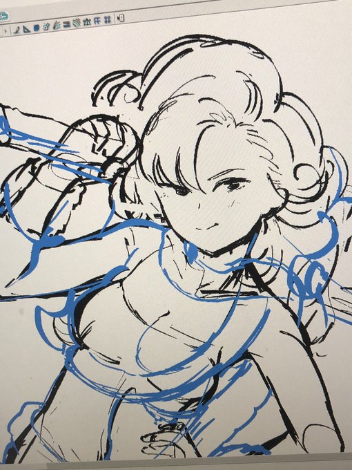 ラフ!明日なんとか完成させたい! 